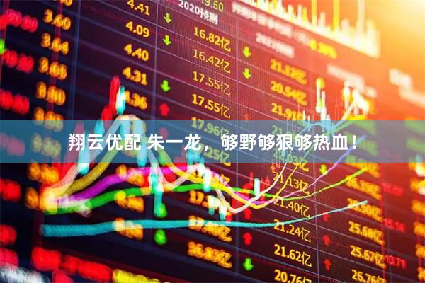 翔云优配 朱一龙，够野够狠够热血！